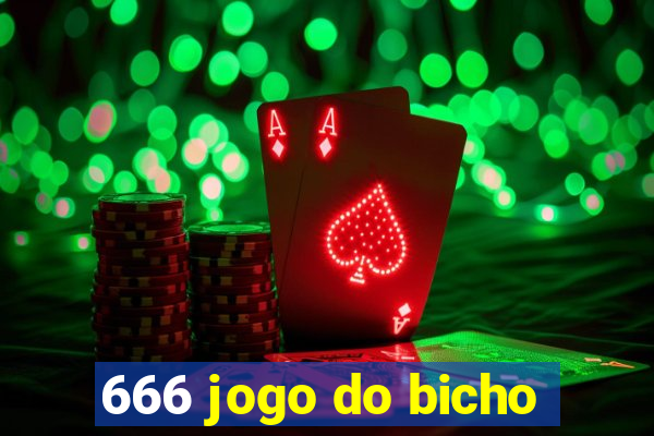 666 jogo do bicho